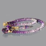 collier amethyste rose violette dégradé-6