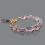 bracelet amethyste rose fluorite-8