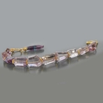 bracelet amethyste rose fluorite-7