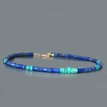 Collier Lapis Turquoise Or14K-4