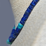 Collier Lapis Turquoise Or14K-C