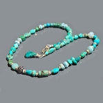 collier turquoise argent de Bali version3-6