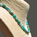 collier turquoise argent de Bali version3-B