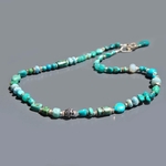 collier turquoise argent de Bali version3
