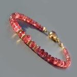 bracelet tourmaline rose rubelite-9