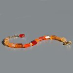 bracelet nuggets opale de feu-8