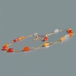 collier nuggets opale de feu-5