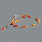 collier nuggets opale de feu-6
