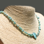 Collier Larimar pendentif -6