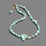 Collier Larimar pendentif