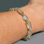 bracelet nuggets laser prasiolite-9