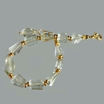 bracelet nuggets laser prasiolite