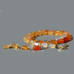 Collier Opale de feu ras de cou-1