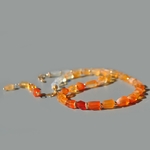 Collier Opale de feu ras de cou-4