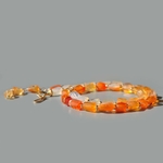 Collier Opale de feu ras de cou-3