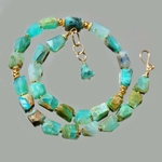 collier opale bleue peruvienne -5