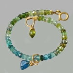 bracelet tourmaline bleue verte pendentif-5 projet
