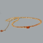 collier topaze impérial pendentf grenat hessonite-6