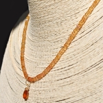 collier topaze impérial pendentf grenat hessonite-C