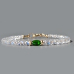bracelet pierre de lune diopside-2