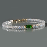 bracelet pierre de lune diopside-3