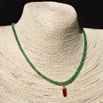 collir emeraude tourmaline rose-C