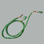 collier emeraude pendentif Cyanite verte-5
