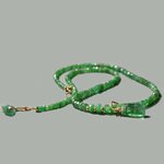collier emeraude pendentif Cyanite verte-8
