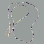 sautoir fluorite pierre multicolore-2