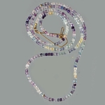 sautoir fluorite pierre multicolore-3