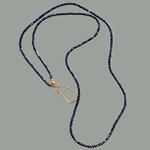 sautoir or et saphir bleu-2