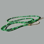 collier jade vert naturel