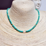 collier turquoise arizona opale lunaire-B