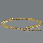 collier Citrine grosses Perles -8