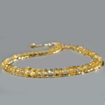 collier Citrine grosses Perles -4