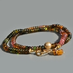 collier tourmaline petro boule or-8