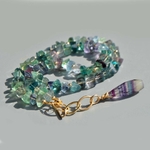 collier fluorite chips nuggets-3