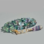 collier fluorite chips nuggets-5