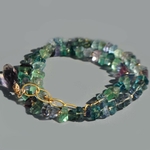 collier fluorite chips nuggets-8
