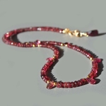 collier tourmaline rubellite gouttes-3