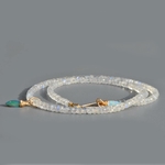 collier pierre de lune arc en ciel opale noire-2