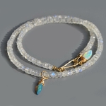 collier pierre de lune arc en ciel opale noire-3