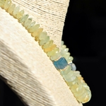collier court Préhnite fluorite bleue-9