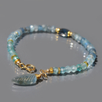 bracelet aigue marine Cyanite-3