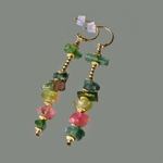 boucles doreilles tourmaline brute-2