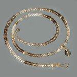 collier long quartz fumé-3