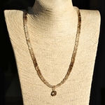 collier long quartz fumé-6