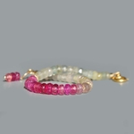 bracelet saphir rose et blanc-6