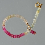 bracelet saphir rose et blanc-3