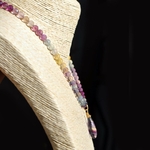 collier pendentif fluorite boules-A